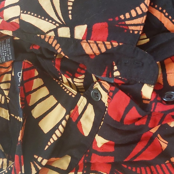 Puritan Print Shirt sz 2XL 2nd button from bottom missing - Picture 10 of 11